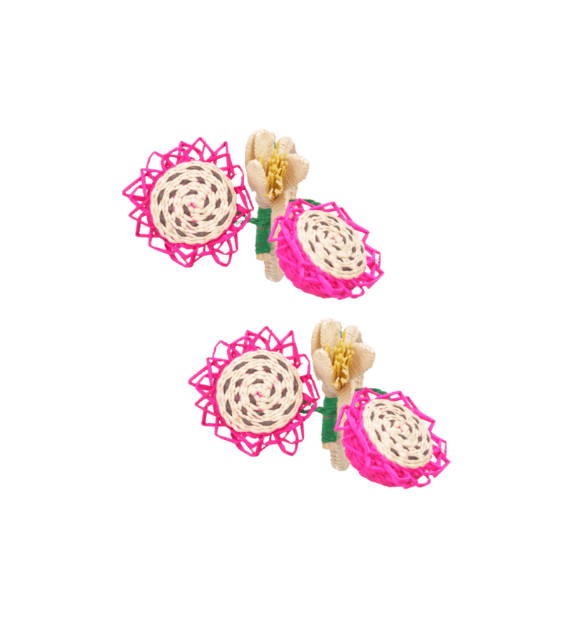 Dragon Fruit Napkin Ring Set of 2 - Thumbnail 3