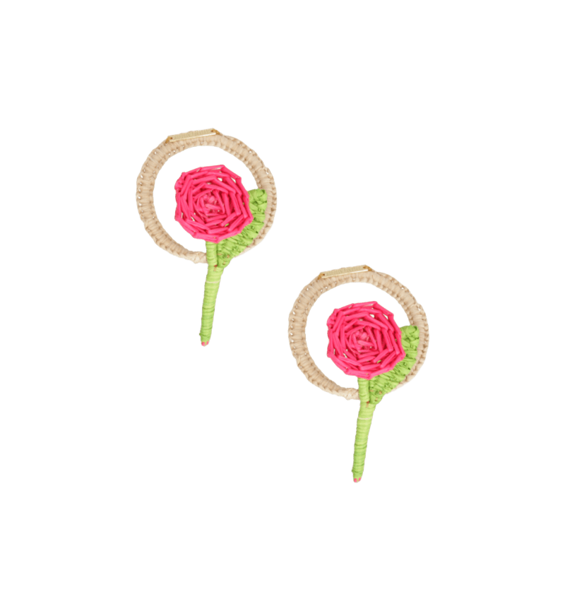 Roses Napkin Ring Set - Thumbnail 2