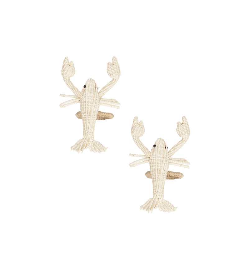 Lobster Napkin Ring Set - Thumbnail 3