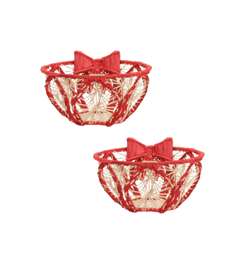 Joyful Mini Bread Basket (Set of 2)