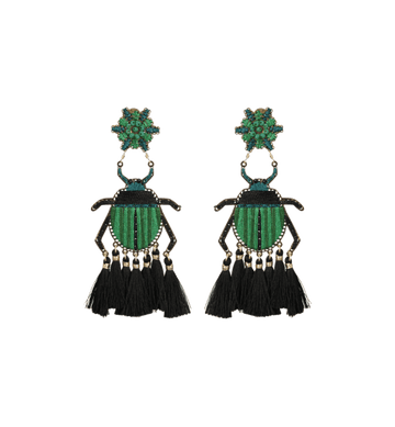 Beetle Earrings - Mercedes Salazar