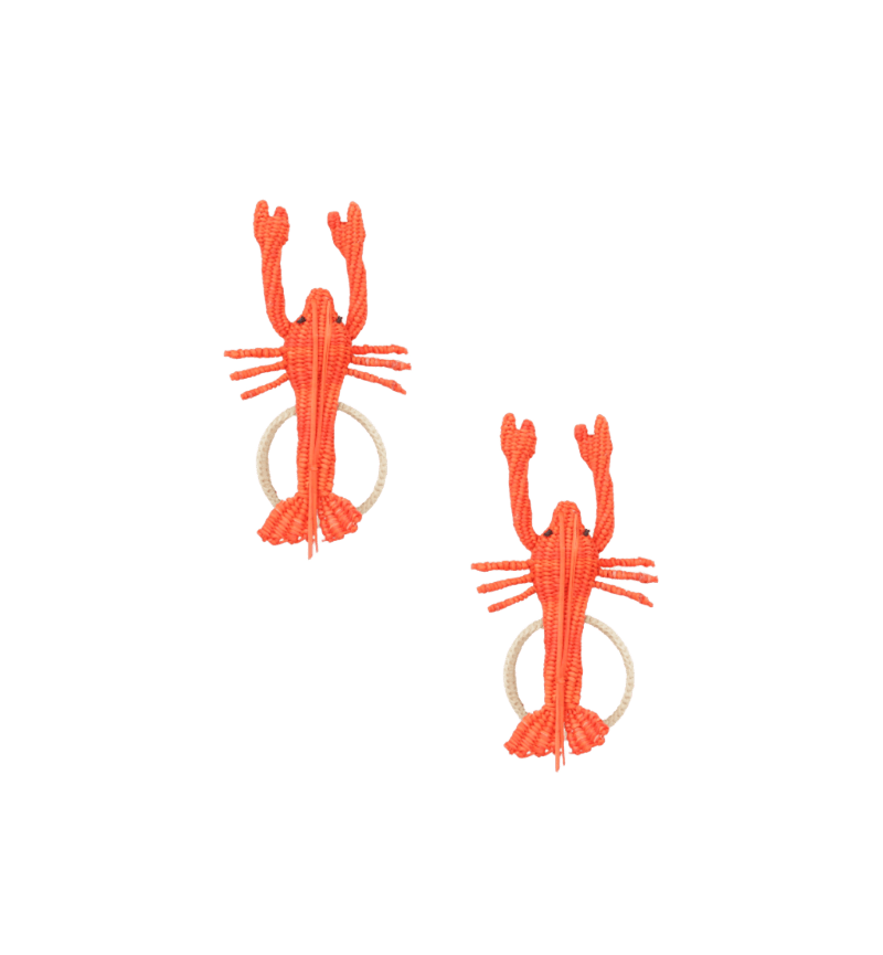 Lobster Napkin Ring Set - Thumbnail 4
