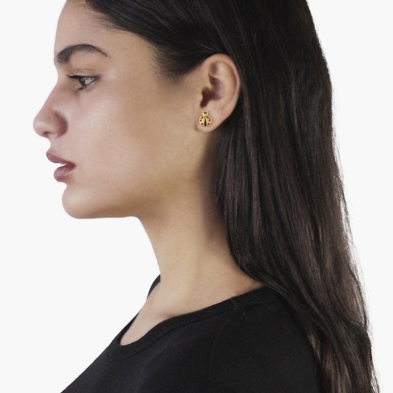 Ladybug Studs - Mercedes Salazar