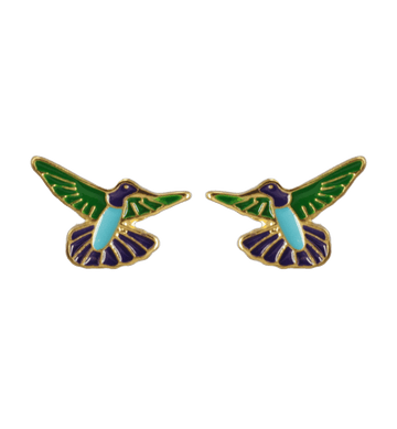 Hummingbird Studs - Mercedes Salazar