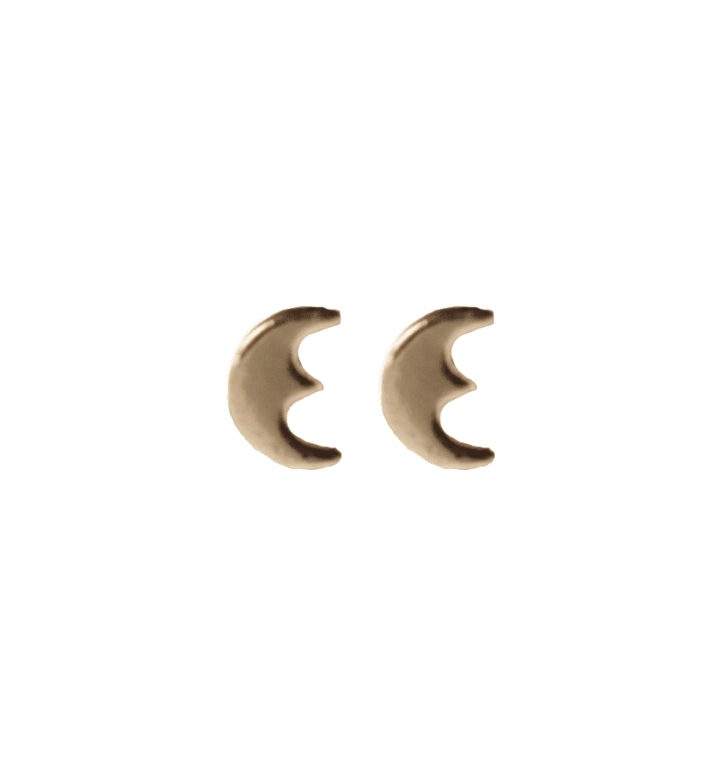 Moon, Stars and Heart Studs Set of 3 - Mercedes Salazar