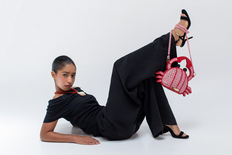 Cotton Candy Baguette Handbag – Mercedes Salazar