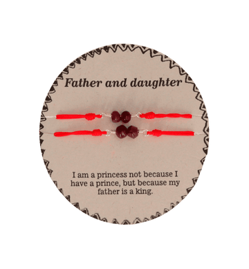 Father and Daughter Bracelet Set of 2 - Mercedes Salazar