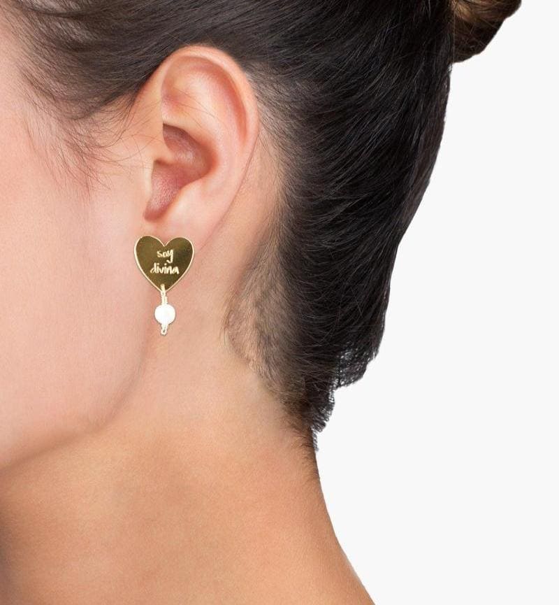 Soy Divina Earrings - Mercedes Salazar