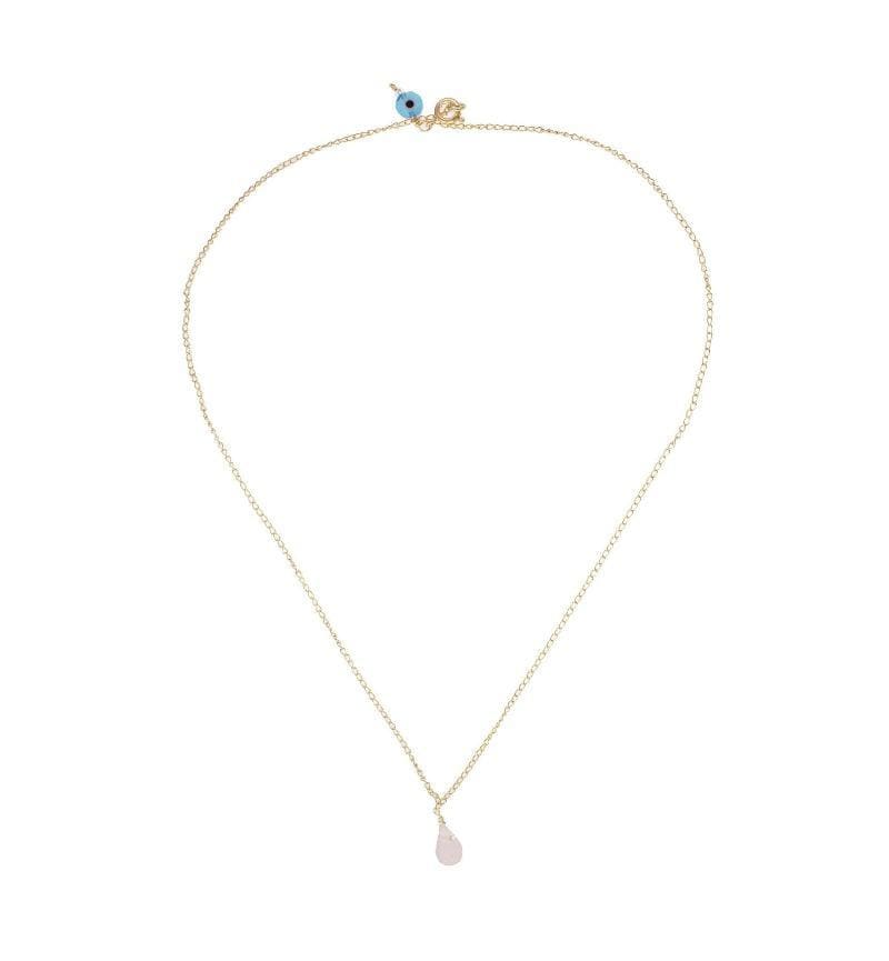 Pink Quartz Necklace - Mercedes Salazar