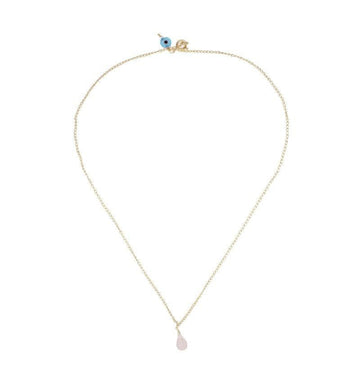 Pink Quartz Necklace - Mercedes Salazar