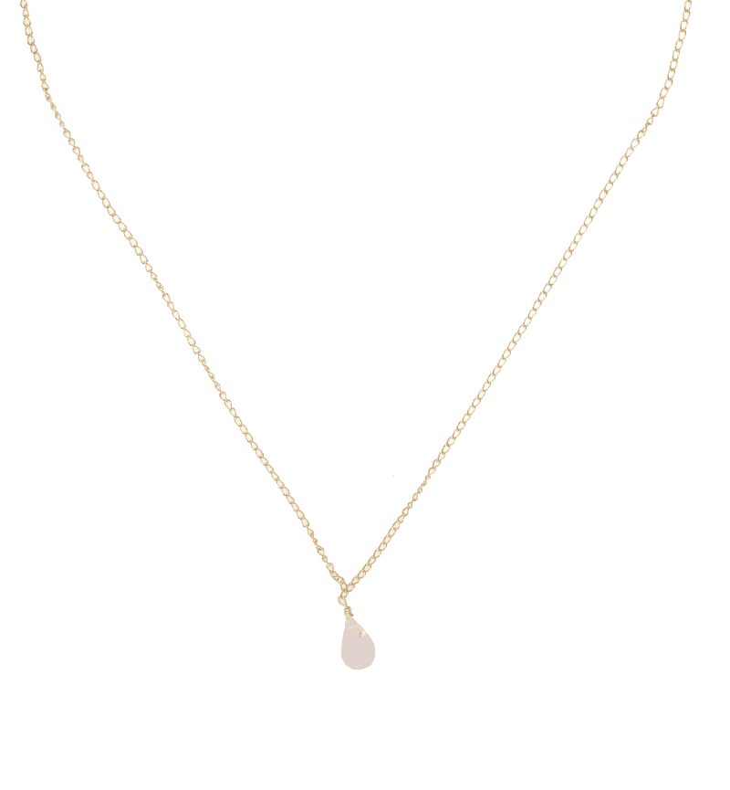 Pink Quartz Necklace - Mercedes Salazar