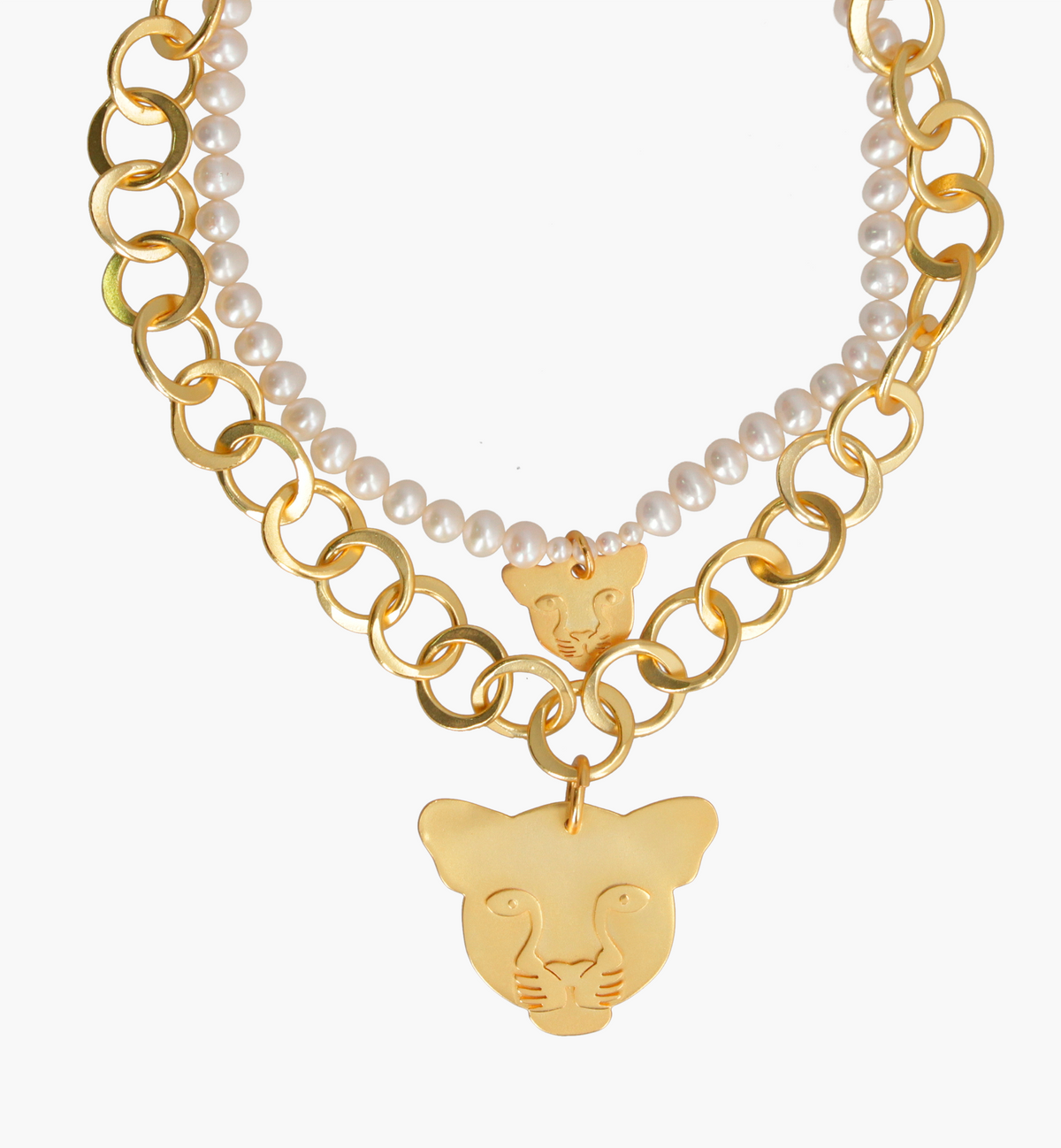 2 United Jaguars Necklace