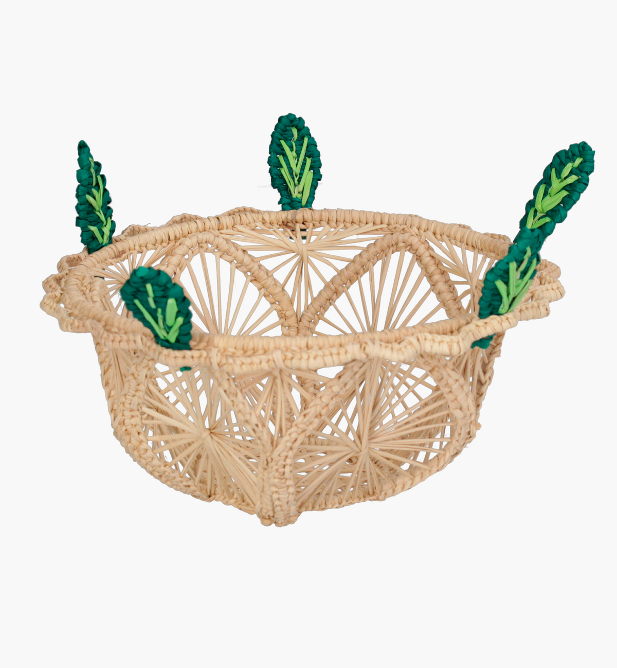 Mini Leaves Bread Basket Set of 2