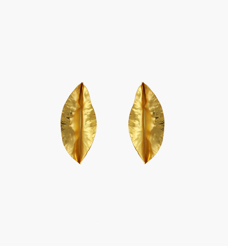 Petite Mucuíba's Leaf Earrings