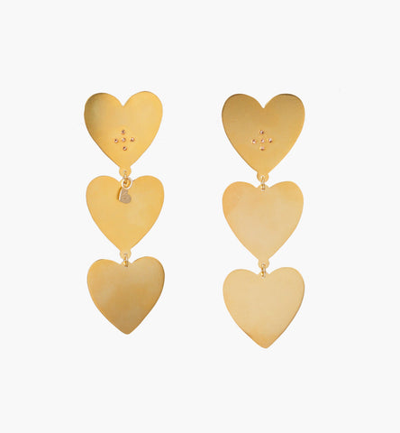 3 of Hearts Earrings