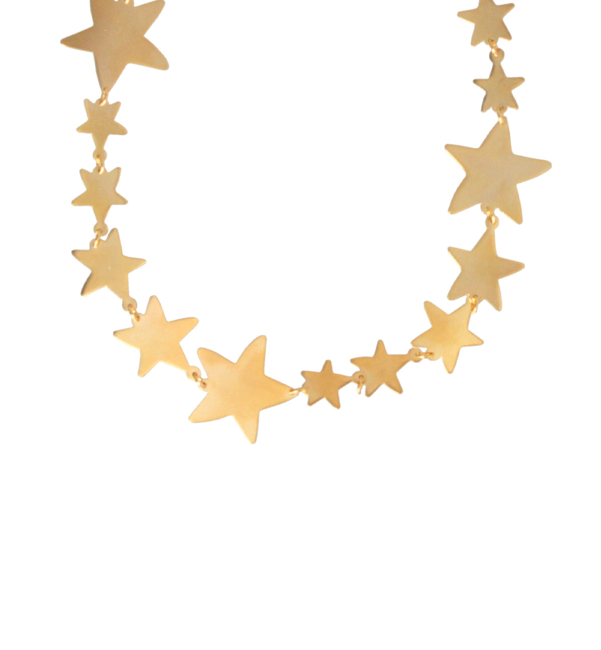 Golden Stars Necklace