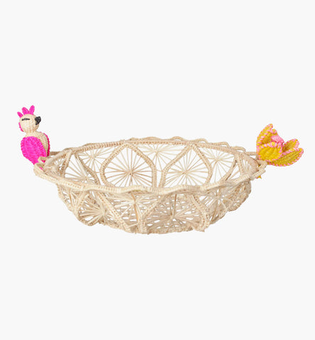 Fantasy Bird Medium Bread Basket