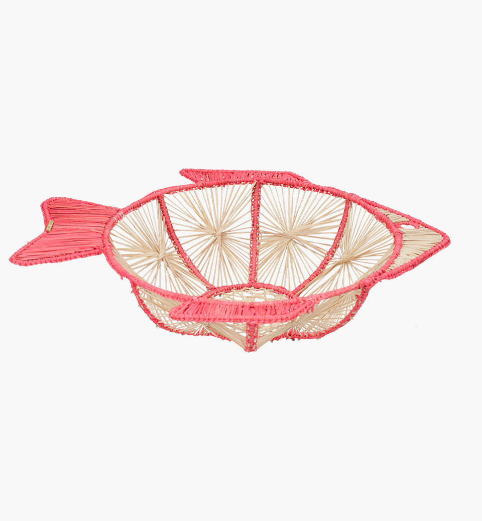 Coral Fish Bread Basket