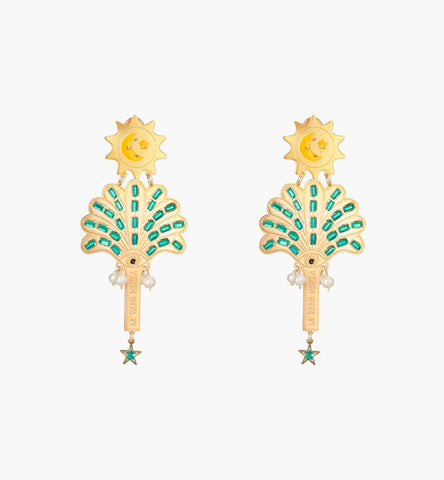 La Palmera Earrings