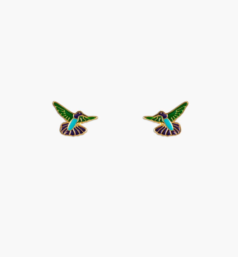 Hummingbird Studs - Mercedes Salazar