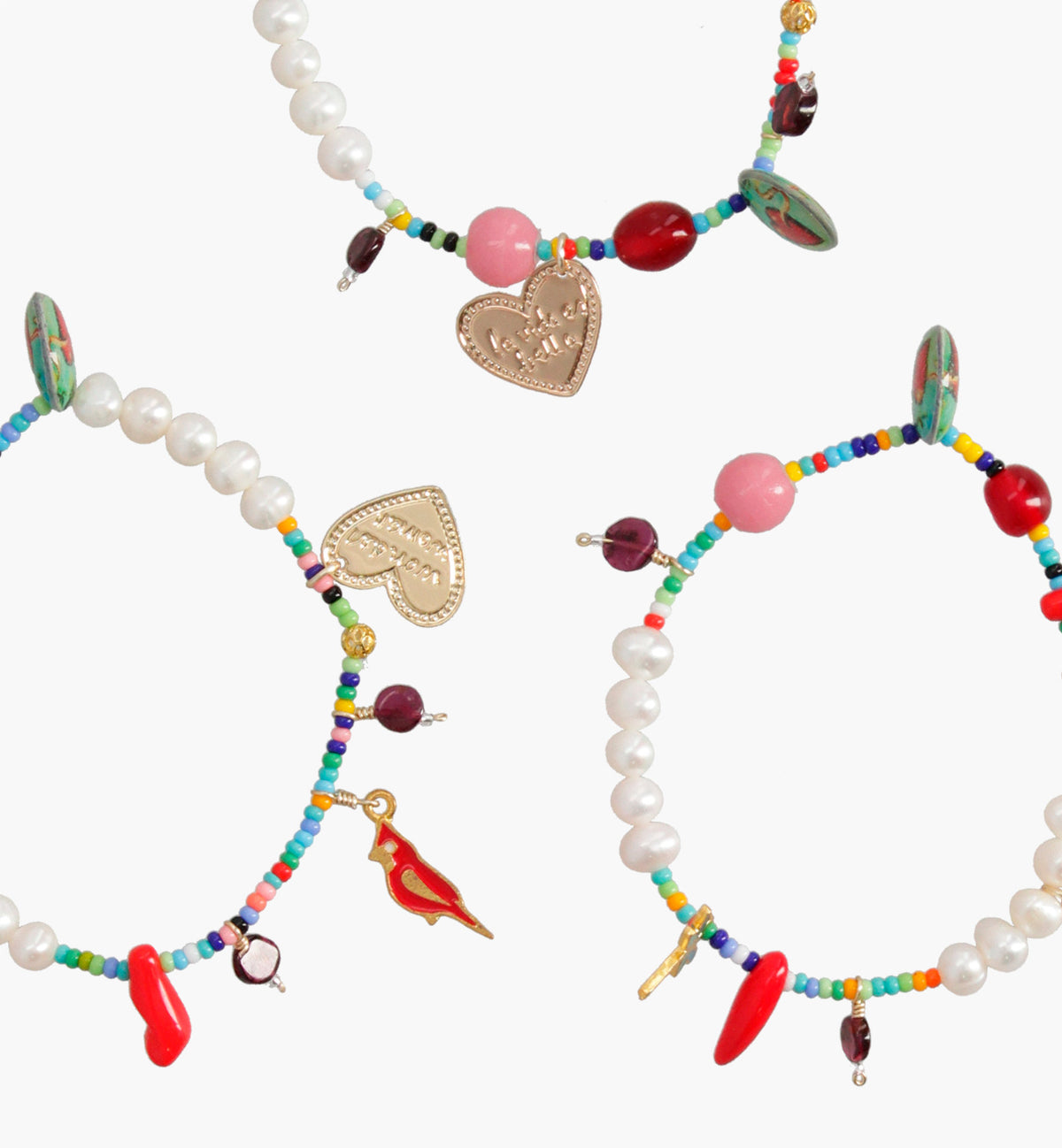 Jardín de Colores Bracelets Set of 3