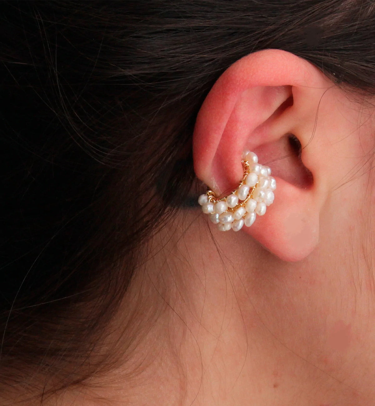Pearl Galore Ear Cuffs Set of 3