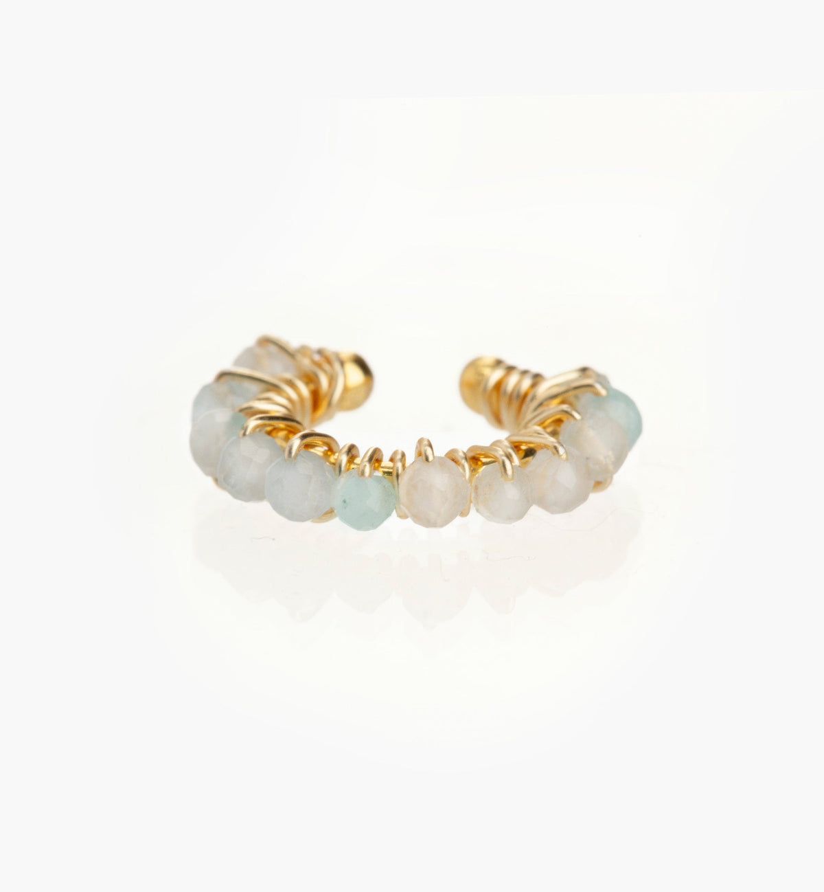 Chalcedony Mini Ear Cuff